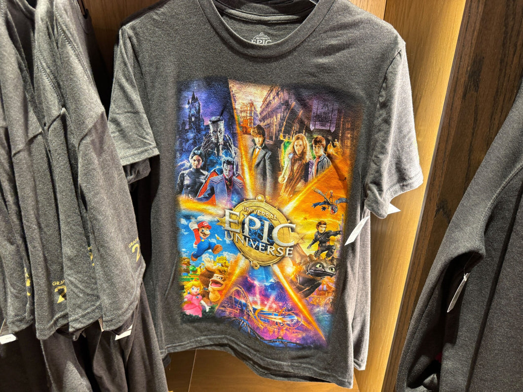 Grand Opening 2025 Epic Universe T-Shirt- $32