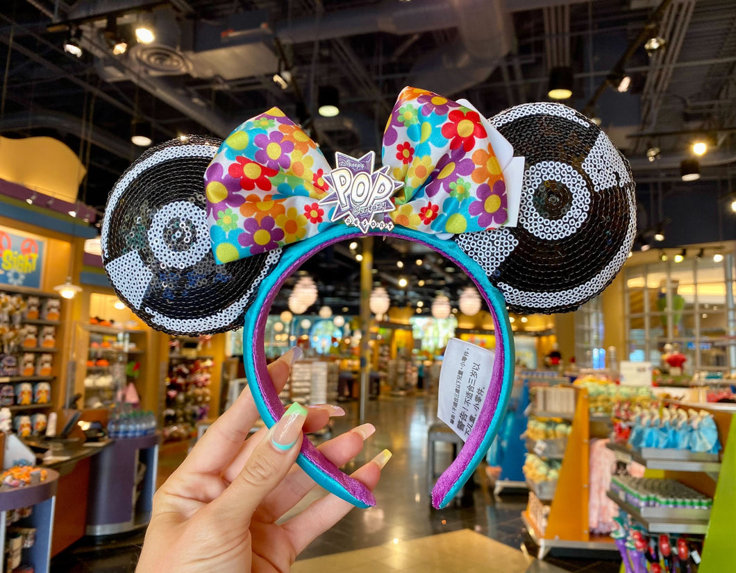New Disney Parks Pop Century Minnie Ear Headband