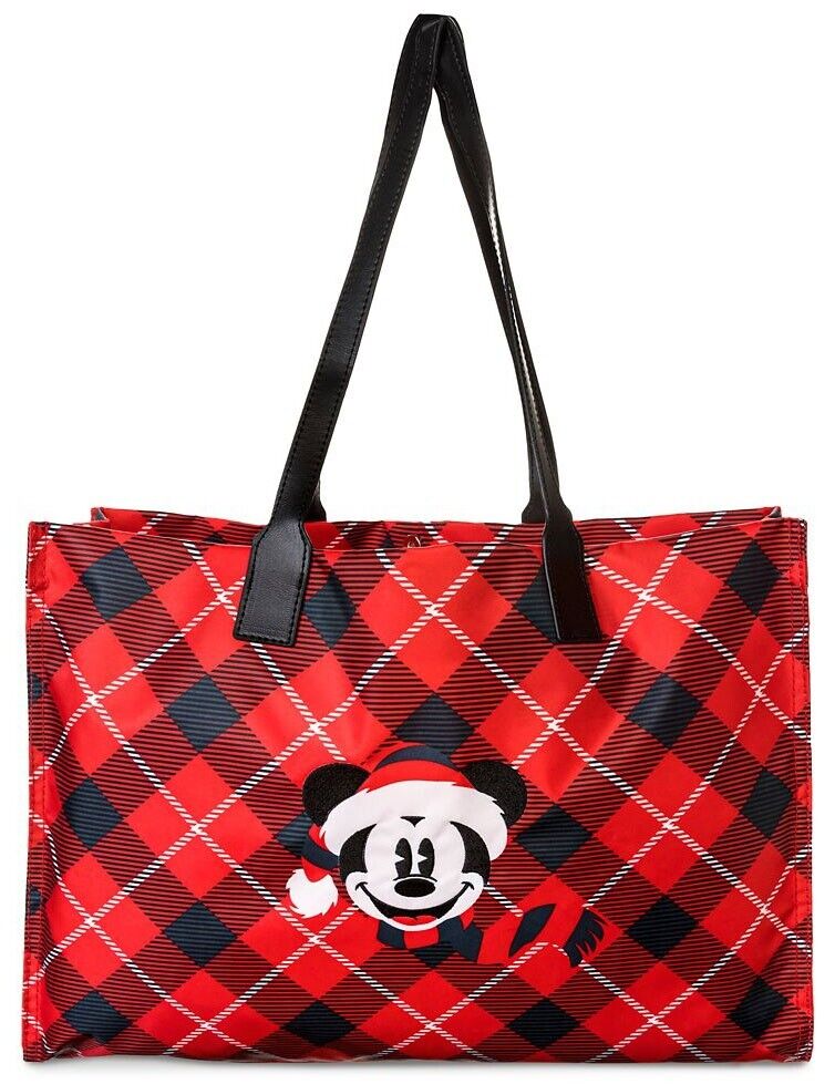 Holiday Mickey Mouse Christmas Tote Bag