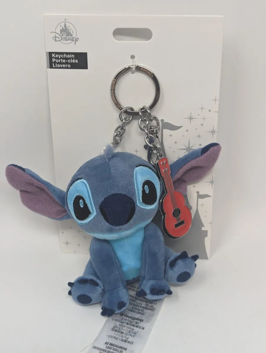 Stitch Plush Keychain Disney Parks