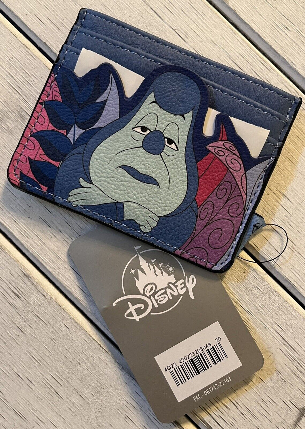 Disney Alice In Wonderland & Friends Faux Leather Cardholder