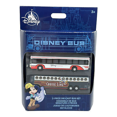 Disney Parks Bus Die Cast Vehicle Set 2 Pack