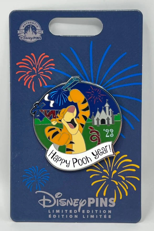 Tigger Happy Pooh Year New Year 2023 Limited Edition Disney Pin