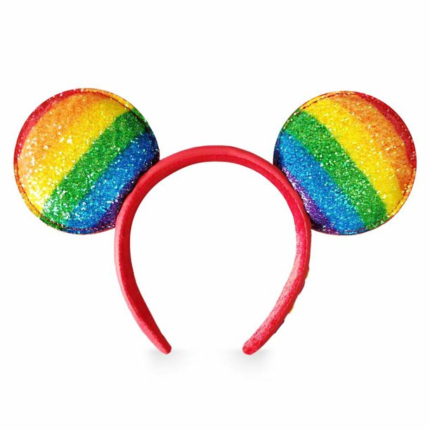 Minnie Mouse Headband Pride Love Rainbow 2021