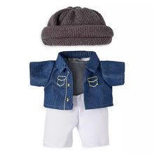 Load image into Gallery viewer, Disney nuiMOs Outfit – Denim Jacket and Knitted Hat Set
