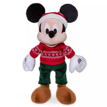 Load image into Gallery viewer, Mickey Mouse Holiday Plush Medium
