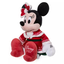 Load image into Gallery viewer, Minnie Mouse Holiday Plush Medium
