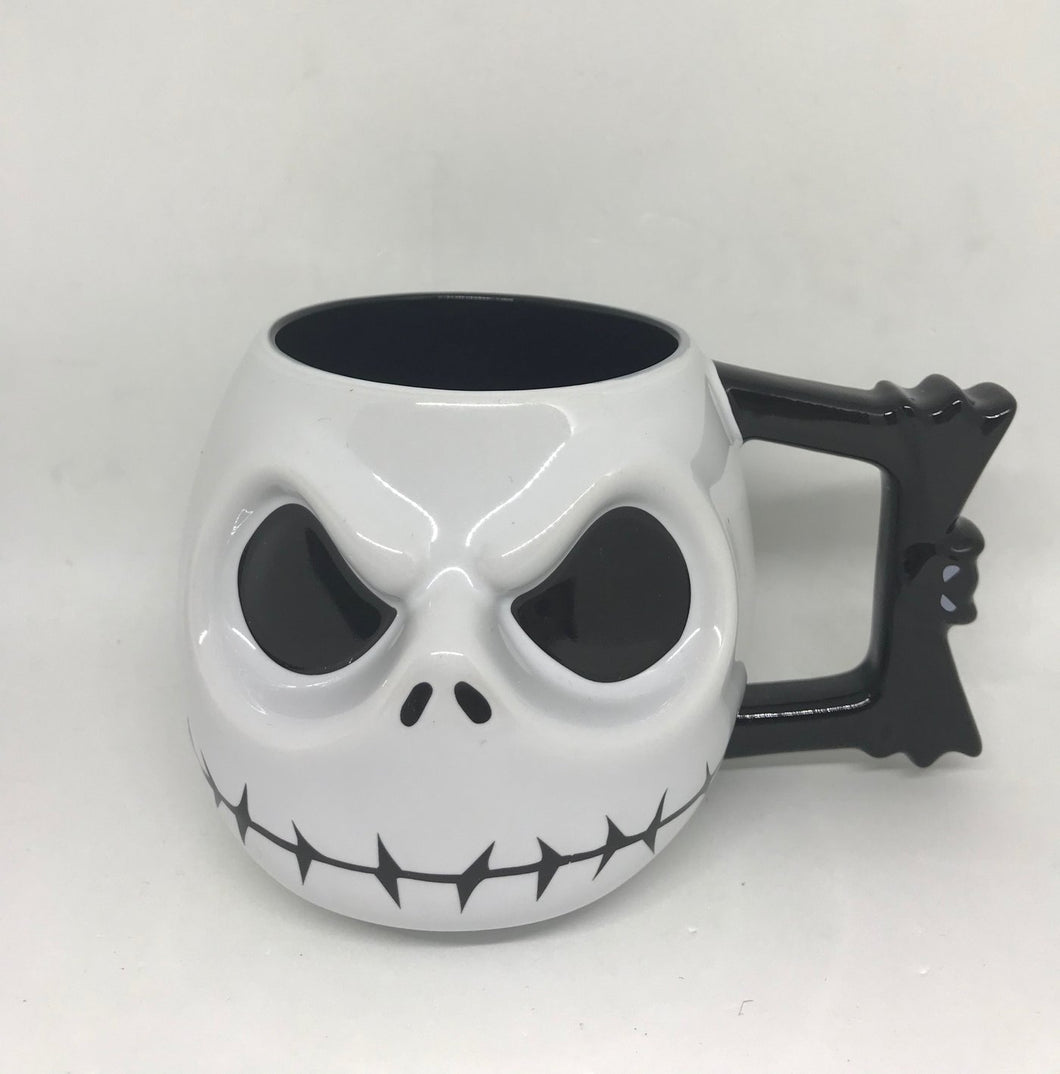 Disney Parks Jack Skellington Handle Ceramic Coffee Mug