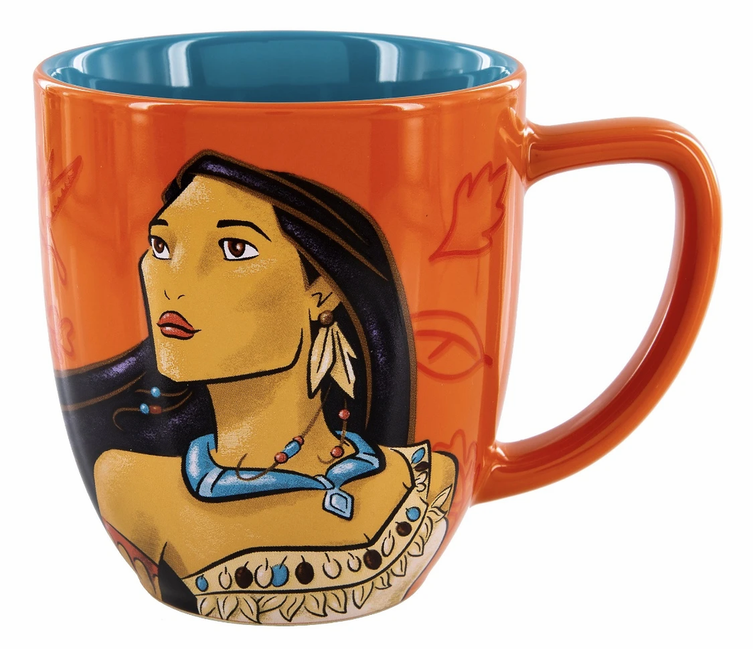 Disney Parks Princess Pocahontas Portrait Follow Your Own Path Coffee Mug