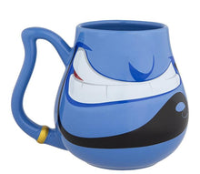 Load image into Gallery viewer, Disney Parks Aladdin Genie Face Ceramic Coffee Mug
