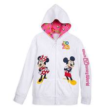 Load image into Gallery viewer, Mickey Mouse and Friends Zip-Up Hoodie for Girls – Walt Disney World 2020
