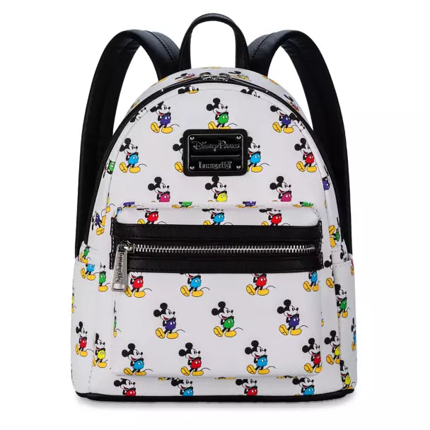 disney mickey mouse allover print mini backpack Loungefly All Over Womens Double Strap Shoulder Bag Purse and adorable Minnie and Nike Vapor Power Heathered Color:chart black CAONLY