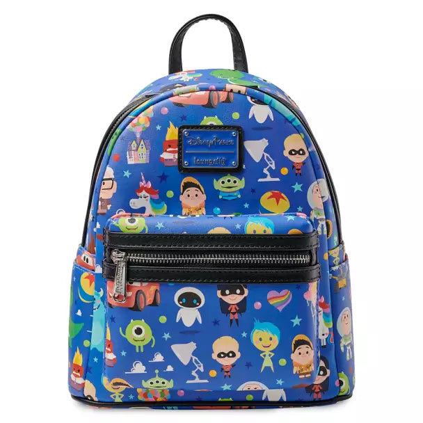 Pixar Chibi Loungefly Mini Backpack – Magical Travels by Amy