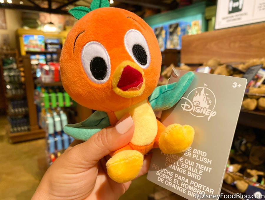 Disney Parks Orange Bird Shoulder Plush