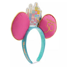 Load image into Gallery viewer, Mickey Mouse: The Main Attraction Ear Headband for Adults – Disney it&#39;s a small world – Limited Release
