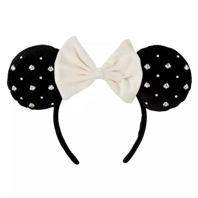 BaubleBar Snow White Minnie Mouse Ears Headband For Adults