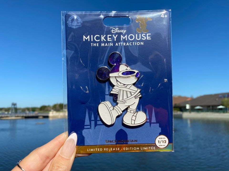 Disney Main Attraction Mickey Mouse Collection (Space Mountain) Pin