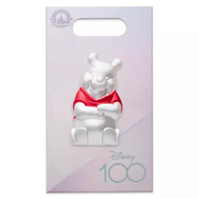 Disney Pin - Disney100 Celebration Platinum Winnie the Pooh