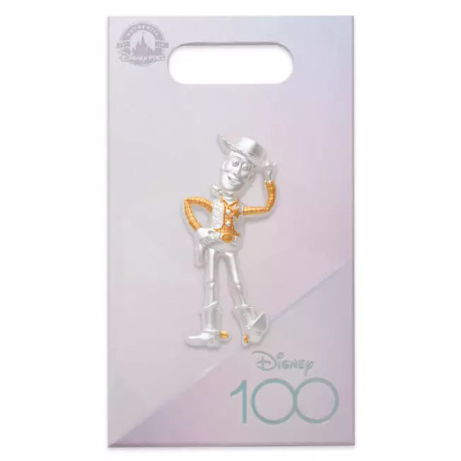 Disney Pin - Disney100 Celebration Platinum Woody