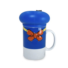 Load image into Gallery viewer, Disney Parks Donald Duck Hat Ceramic Coffee Tall Mug with Lid

