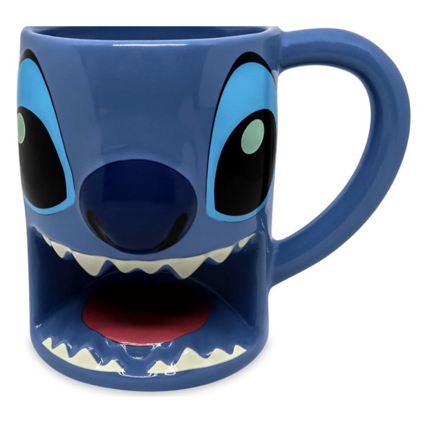 Disney Store Stitch Sculpted Mug