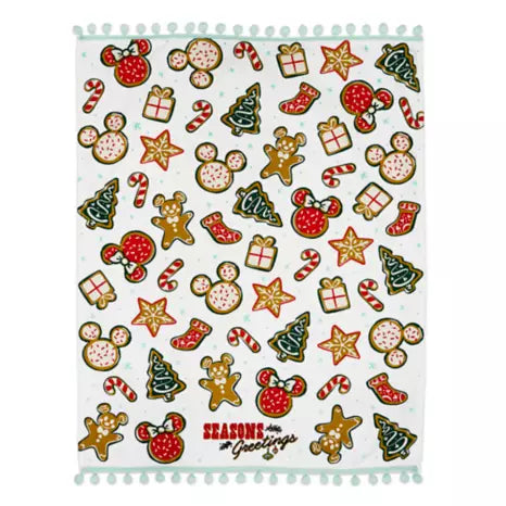 Mickey Mouse Christmas Cookie Kitchen Towel