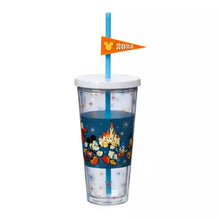 Load image into Gallery viewer, Mickey Mouse and Friends 2023 Tumbler with Straw
