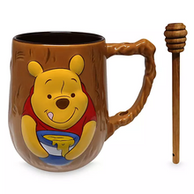 Load image into Gallery viewer, Winnie the Pooh Mug and Honey Dipper Set
