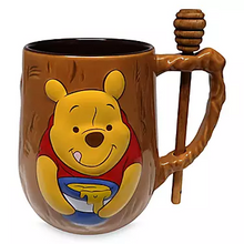 Load image into Gallery viewer, Winnie the Pooh Mug and Honey Dipper Set
