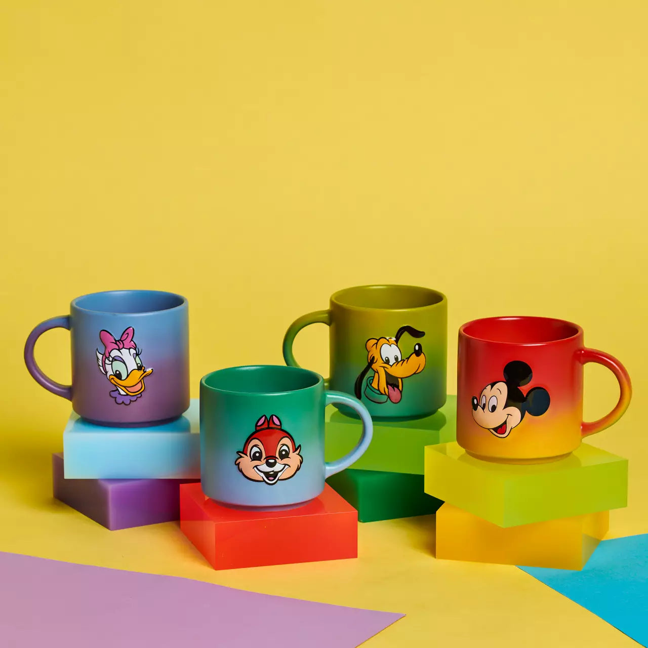 Disney Donald Duck Ceramic Coffee Tall Mug with Lid New 