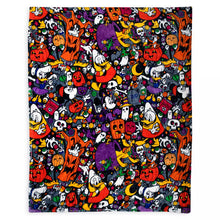 Load image into Gallery viewer, Mickey Mouse and Friends Halloween Throw Blanket
