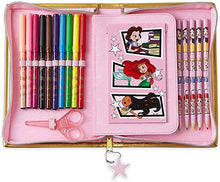 Cargar imagen en el visor de la galería, Disney Store Princess Stationary Art Case Kit School Supplies
