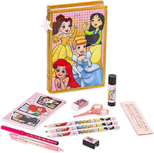 Cargar imagen en el visor de la galería, Disney Store Princess Stationary Art Case Kit School Supplies
