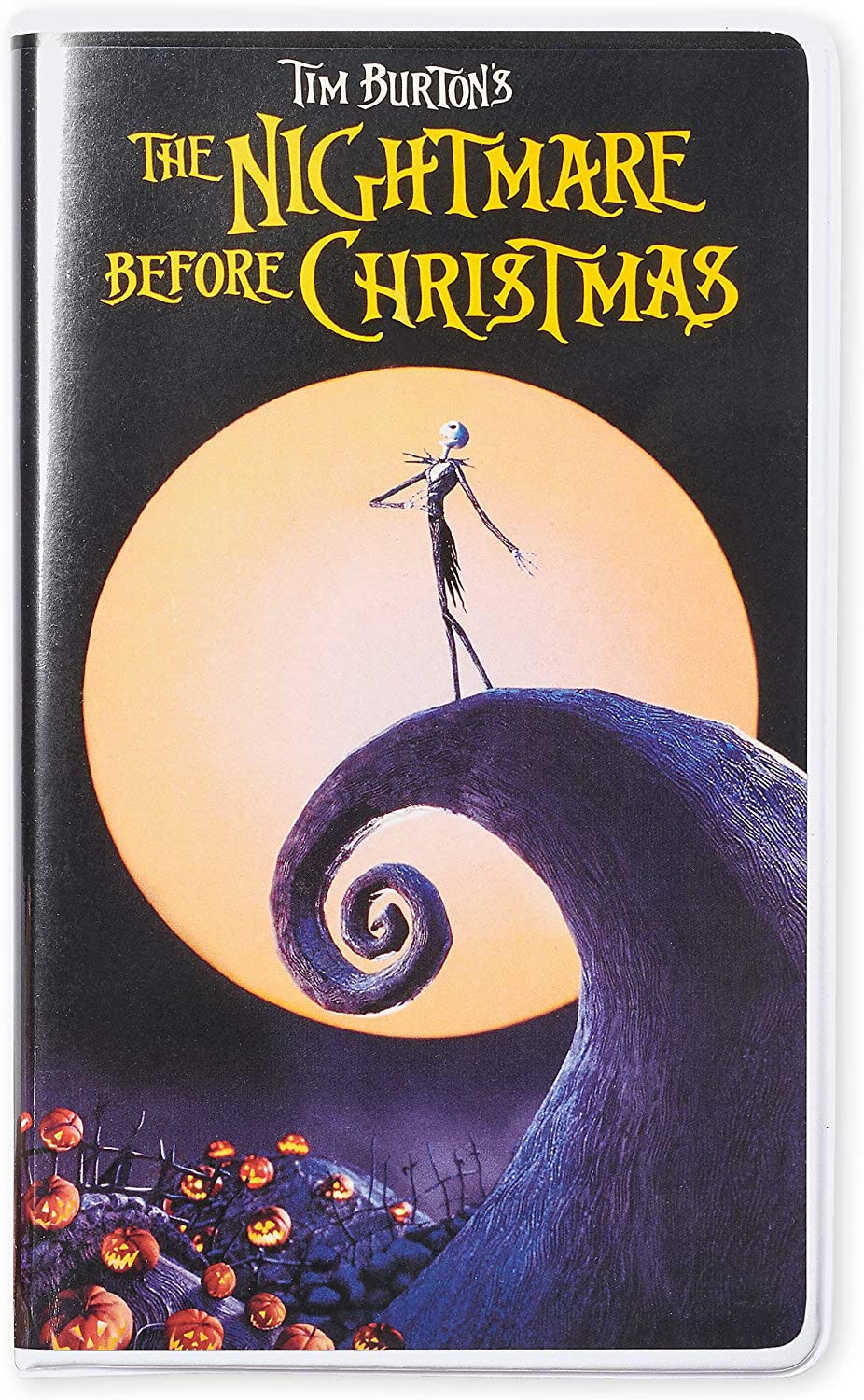 Disney Tim Burton's The Nightmare Before Christmas ''VHS Case'' Journal