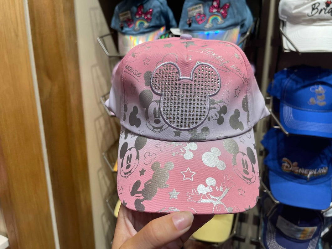 Pink Mickey Mouse Ball Cap