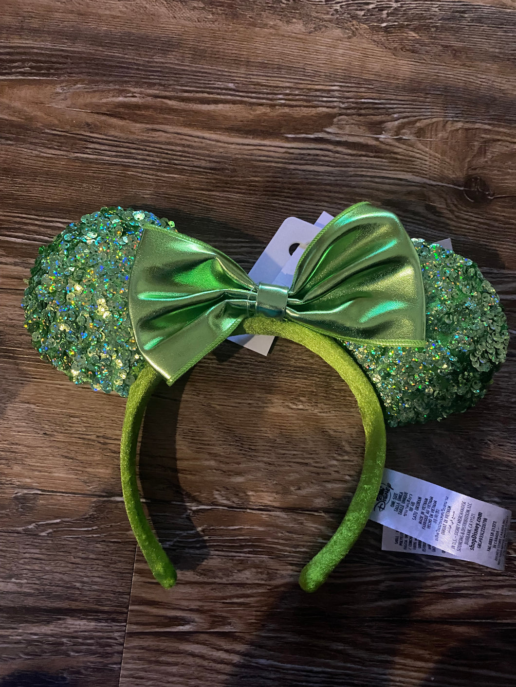 Mint Kelly Green Ear Headband
