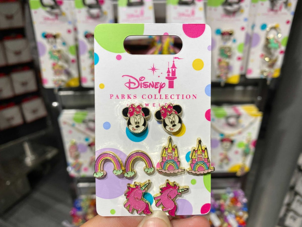 Minnie Mouse Earring Set