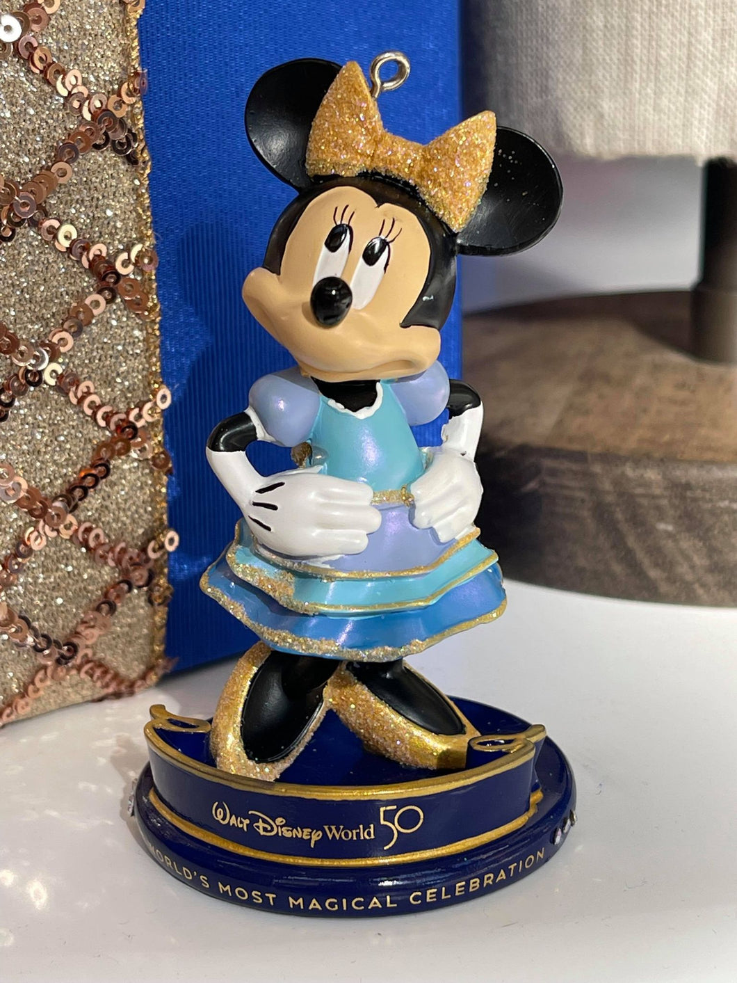 50th Minnie Anniversary Ornament
