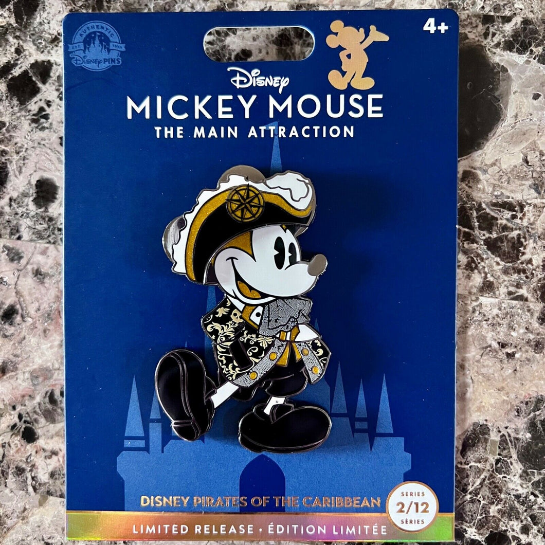 Mickey Mouse: The Main Attraction – Pirates of the Caribbean Pin – Limited Release
