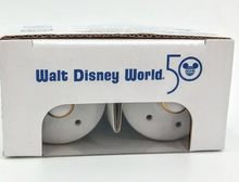 Load image into Gallery viewer, Walt Disney World Park 50th Anniversary Vault Castle Salt Pepper Shaker Set
