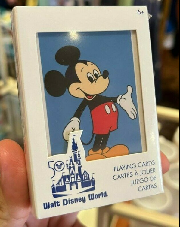 50th Celebration Mickey Vault Playing Cards