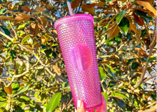 Cargar imagen en el visor de la galería, Pink 50th Anniversary Starbucks Tumbler
