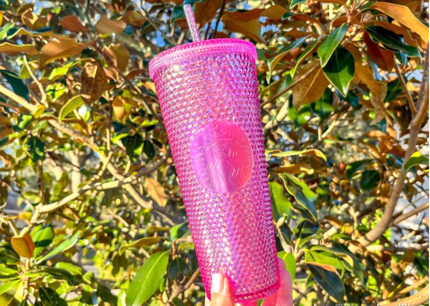 Pink 50th Anniversary Starbucks Tumbler