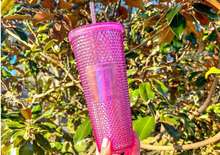 Cargar imagen en el visor de la galería, Pink 50th Anniversary Starbucks Tumbler
