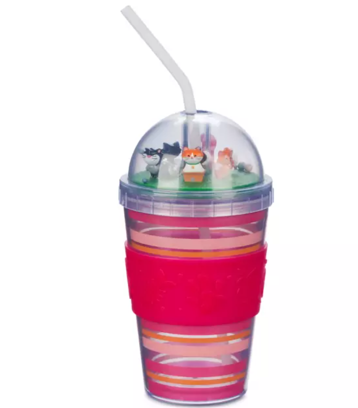 Disney Cats Dome Tumbler with Straw – Magical Travels by Amy