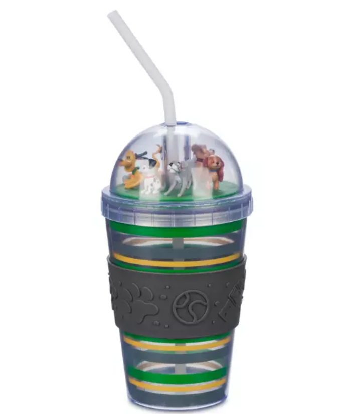 Disney Mickey Head PET Curved Drinking Straws Reusable Beverage