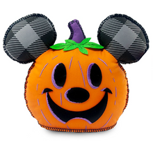 Load image into Gallery viewer, Disney Throw Pillow - Mickey Halloween Jack O&#39;Lantern
