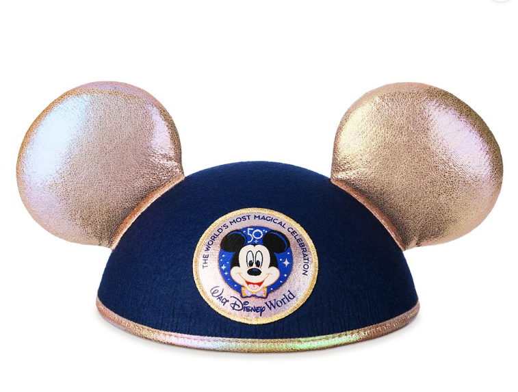 Disney Adult Mickey Ear Hat - Walt Disney World 50th Anniversary Celebration