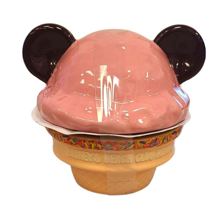 Disney Ice Cream Bowl - Mickey Ice Cream Beach Club Resort