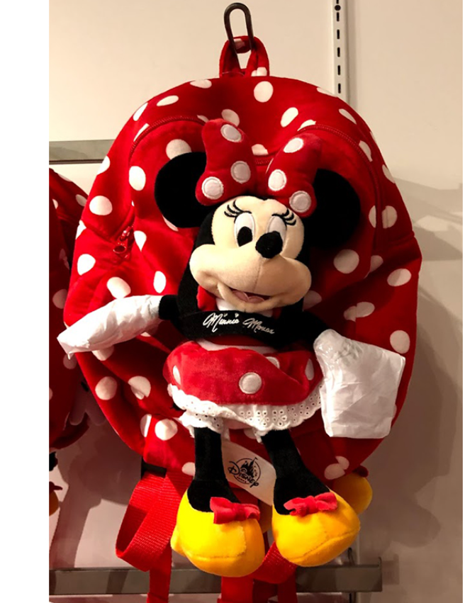 Disney Plush Backpack - Minnie Mouse Doll